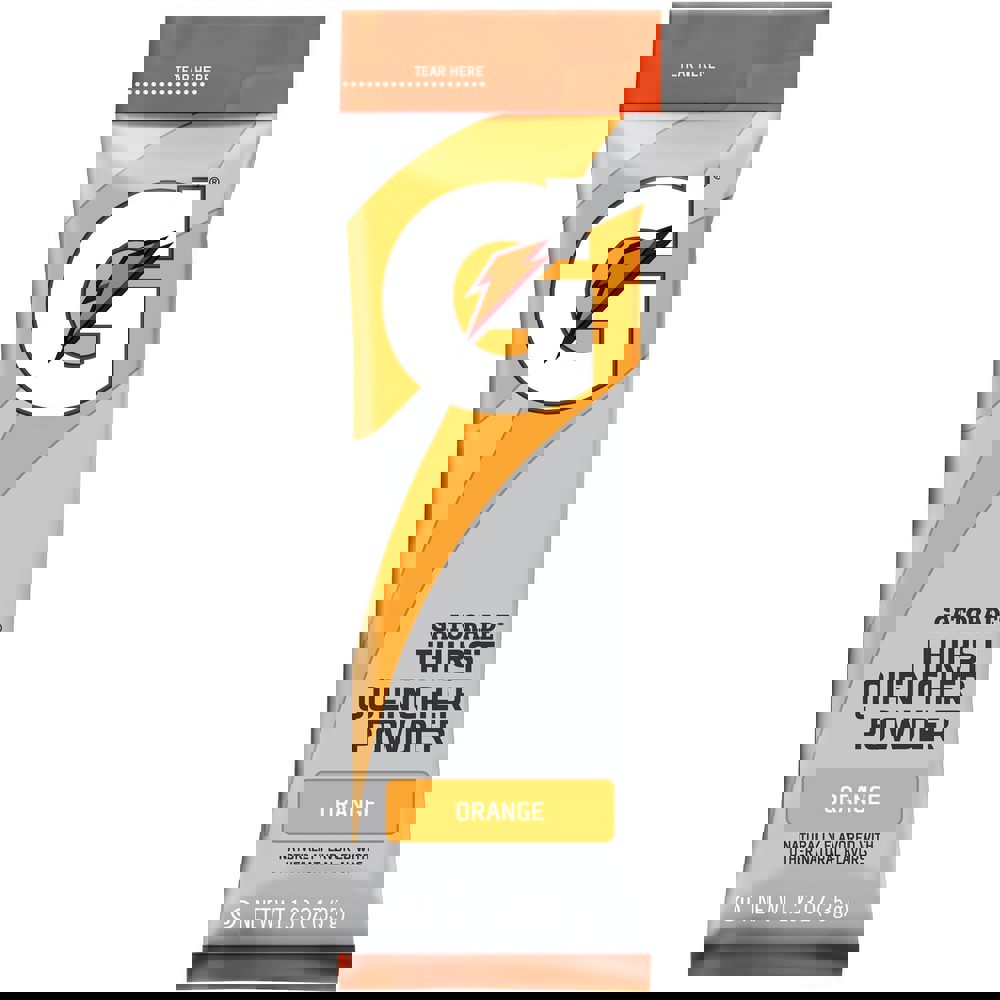 Activity Drinks; Drink Type: Activity ; Form: Powder ; Container Yields (oz.): 16.90 ; Container Size: 16.90 ; Flavor: Orange ; Drink Content Features: Hydration Electrolytes Single Serve